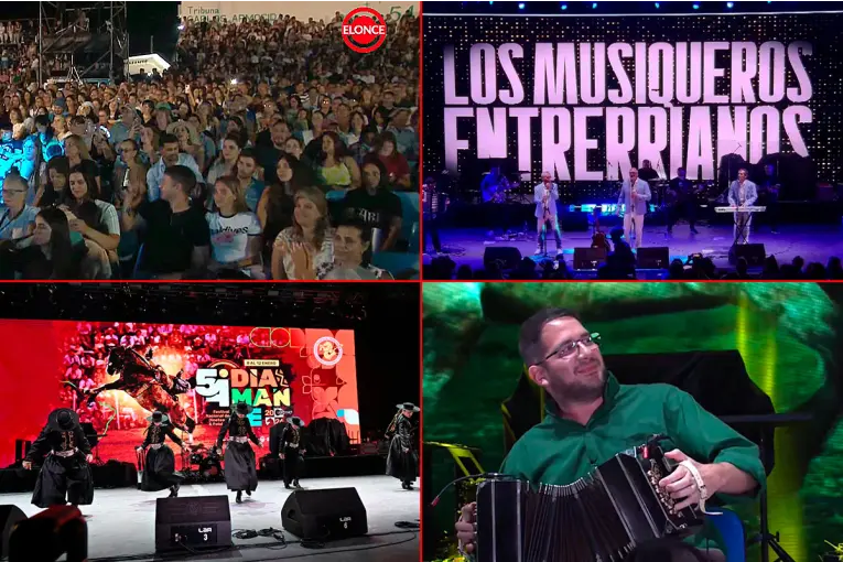 Con música y danzas litoraleñas el público del Festival de Diamante celebra la cuarta noche a la espera de Abel Pintos