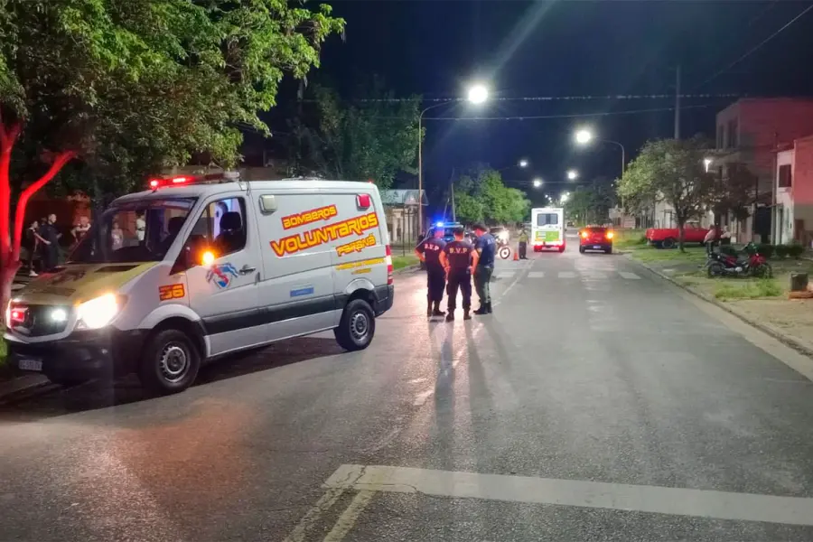 Un hombre falleci&oacute; tras un accidente de tr&aacute;nsito - Bomberos Voluntarios de Paran&aacute;