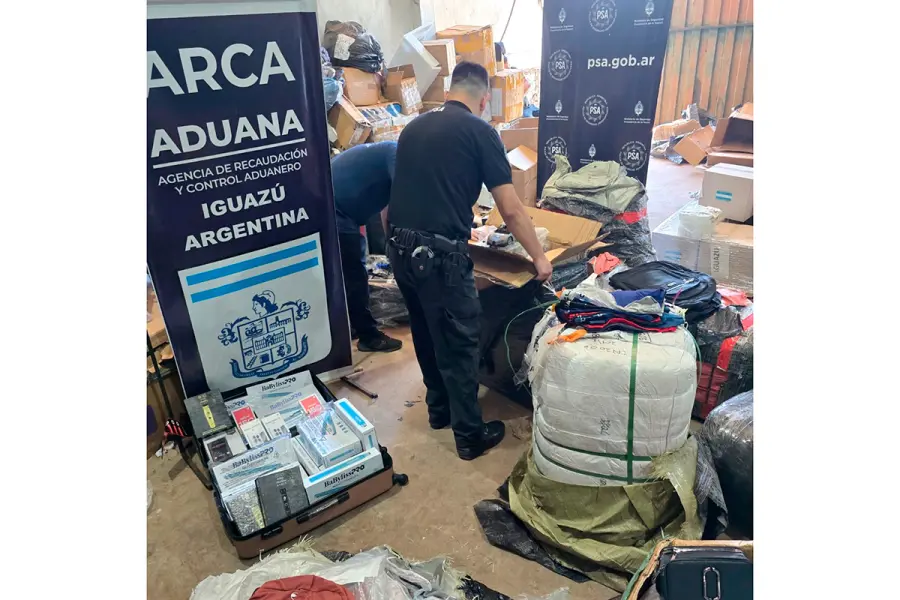Operativo de PSA en Iguaz&uacute;, Misiones (foto PSA)
