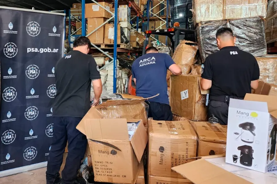 Operativo de PSA en Iguaz&uacute;, Misiones (foto PSA)