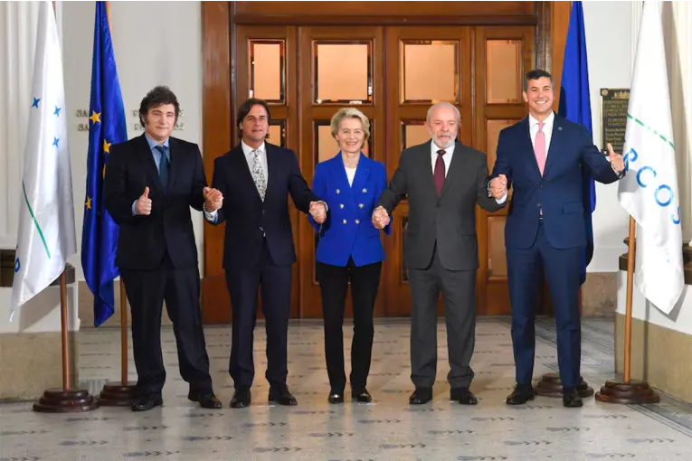 Milei se sumará a la cumbre en Asunción para sellar el histórico pacto Mercosur-UE