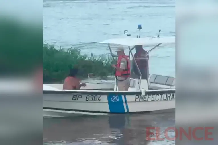 Rescataron a una mujer que fue arrastrada por la correntada cuando nadaba en el río Paraná
