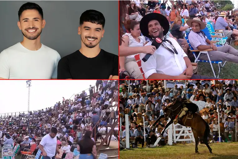 Festival de Diamante: el público es protagonista en la última noche de jineteada y música