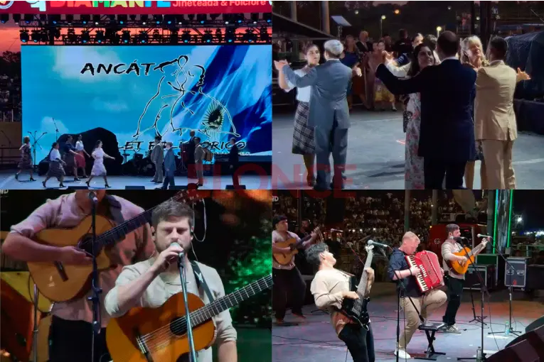 Con recuerdos de época y chamamé entrerriano comenzó la última noche del Festival de Diamante