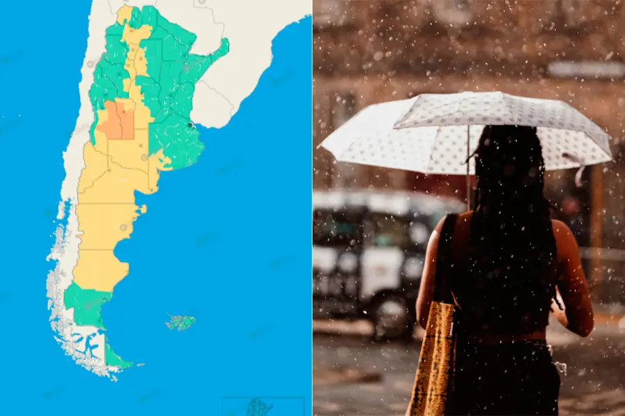 Alerta por  tormentas