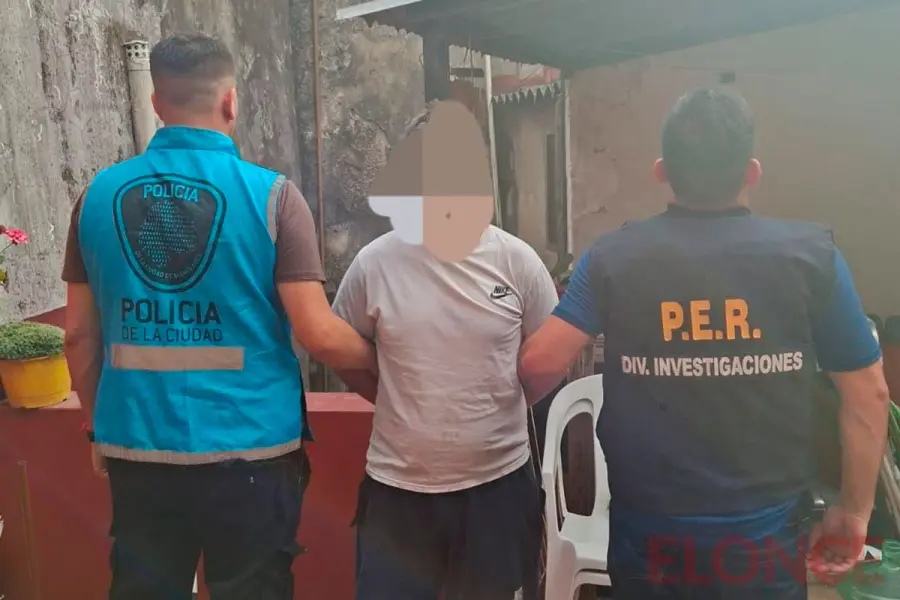 Detenido por el "cuento del t&iacute;o" en Nogoy&aacute;. Foto: Polic&iacute;a de Entre R&iacute;os