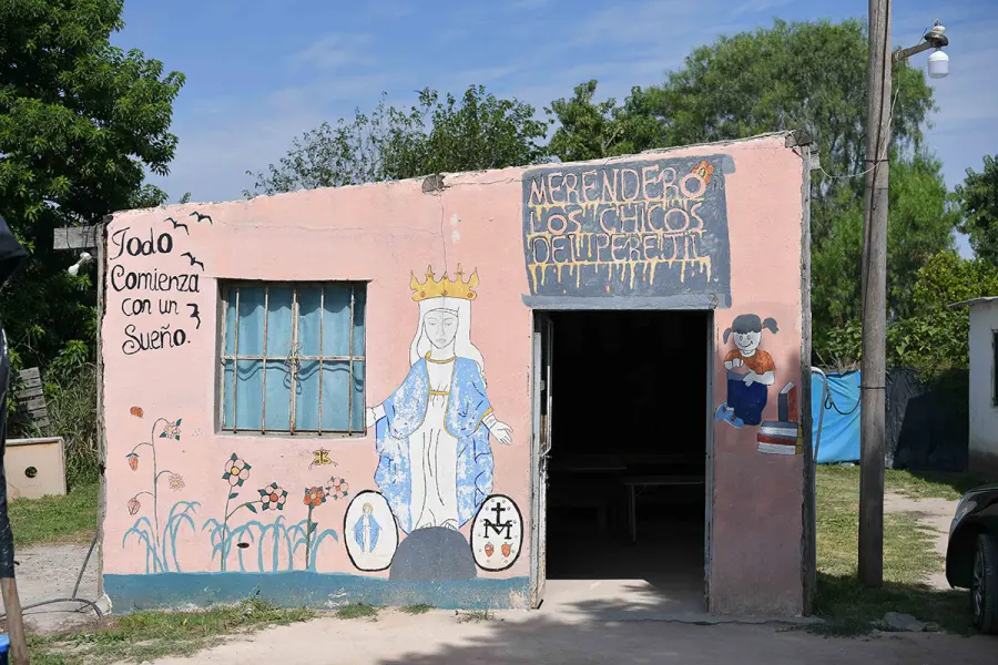 Merendero de barrio Los Berros (foto Municipalidad de Paran&aacute;)