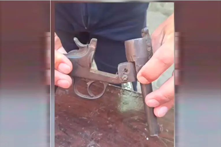 Qué es la “mata gatos”, la pistola que secuestraron tras allanamiento por amenazas en Paraná