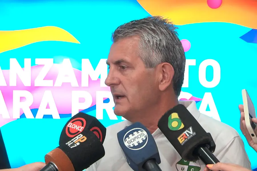 Walter Garc&iacute;a, presidente Uni&oacute;n de Crespo. Foto: Elonce.