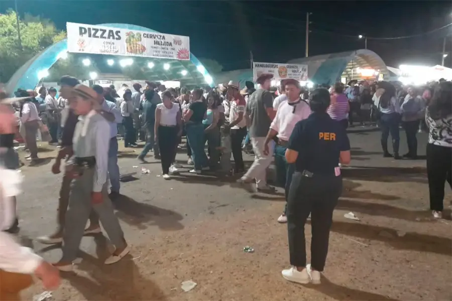 Acciones de prevenci&oacute;n en el Festival Nacional de Jineteada y Folclore de Diamante