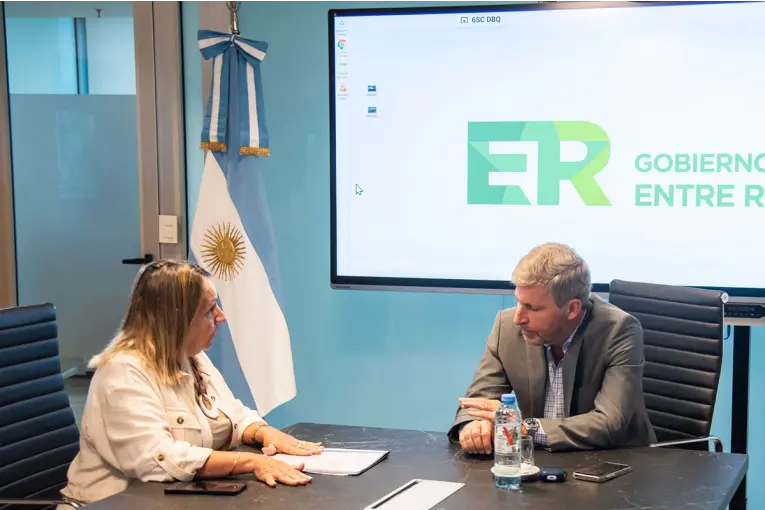 Obras, saneamiento y turismo: las claves de la reunión de Rogelio Frigerio y la intendenta de Gualeguay