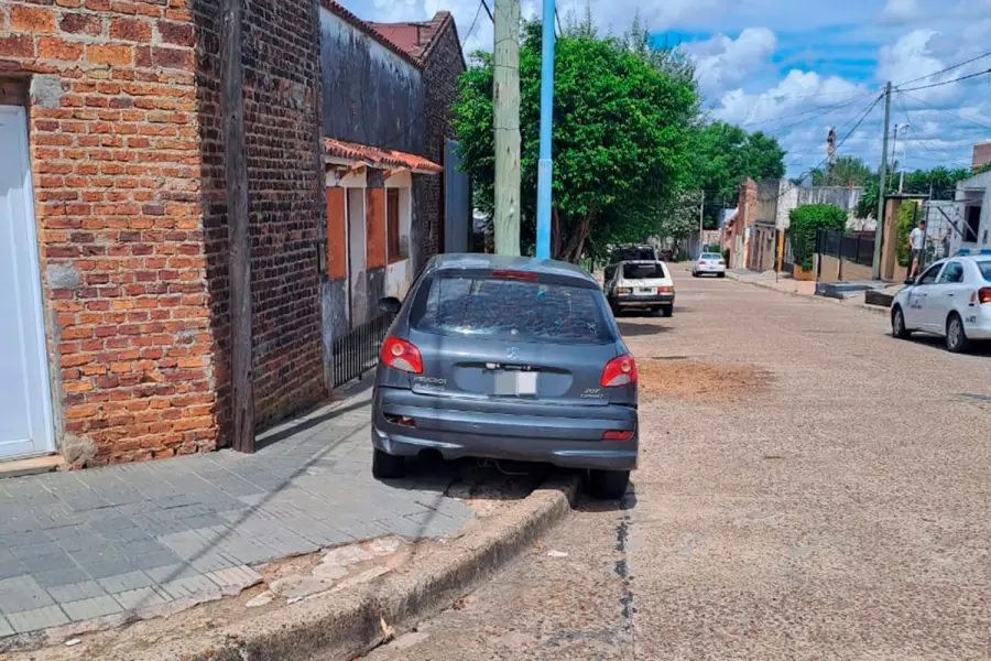 Accidente en Concordia (foto Polic&iacute;a de Entre R&iacute;os)