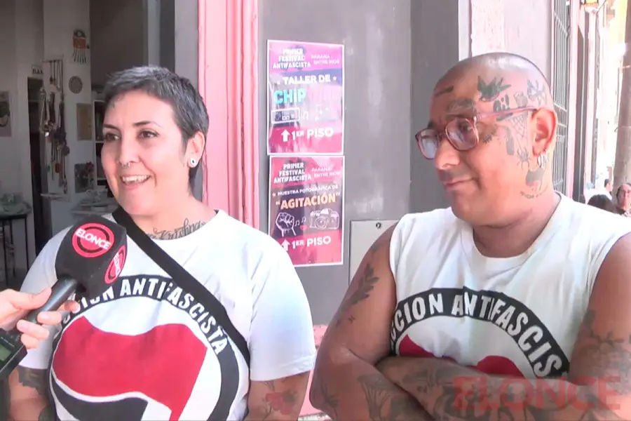 Loreley Galop y Leandro Getino organizadores. Foto: Elonce.