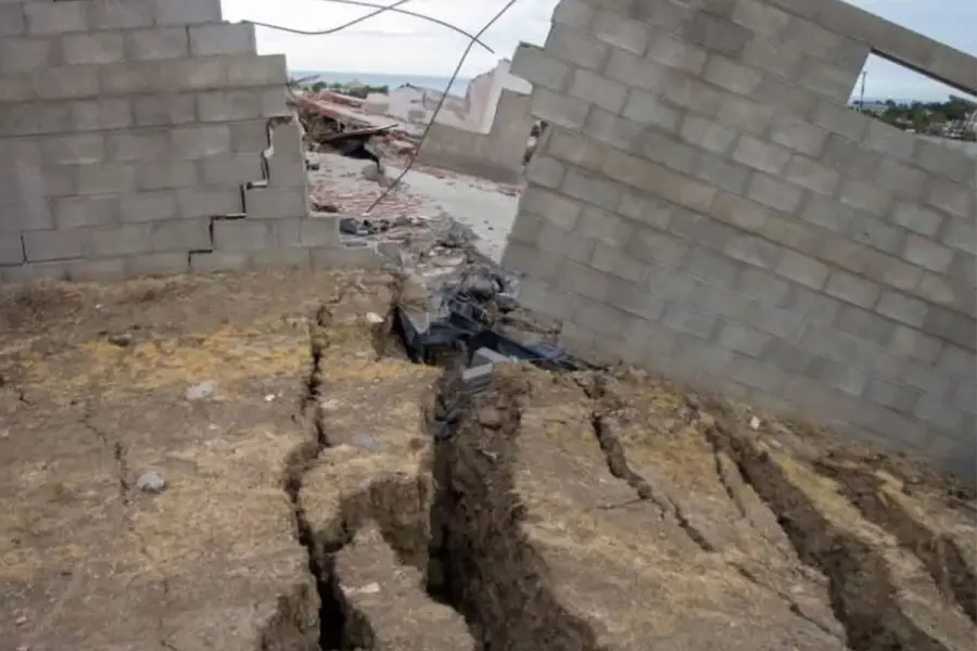 Desplazamiento en Comodoro Rivadavia. Foto: Redes Sociales.