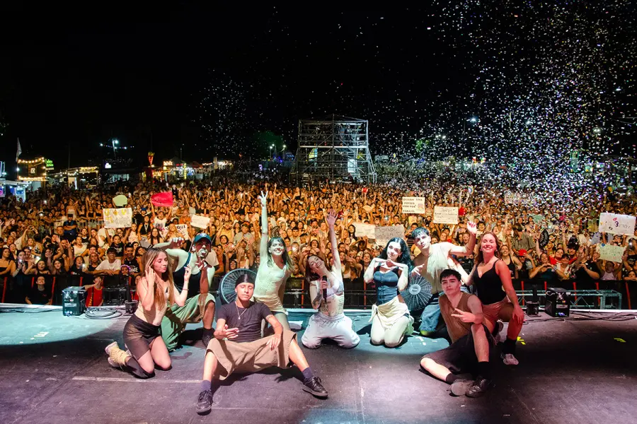 La Joaqui en la Fiesta Nacional de la Playa de R&iacute;o