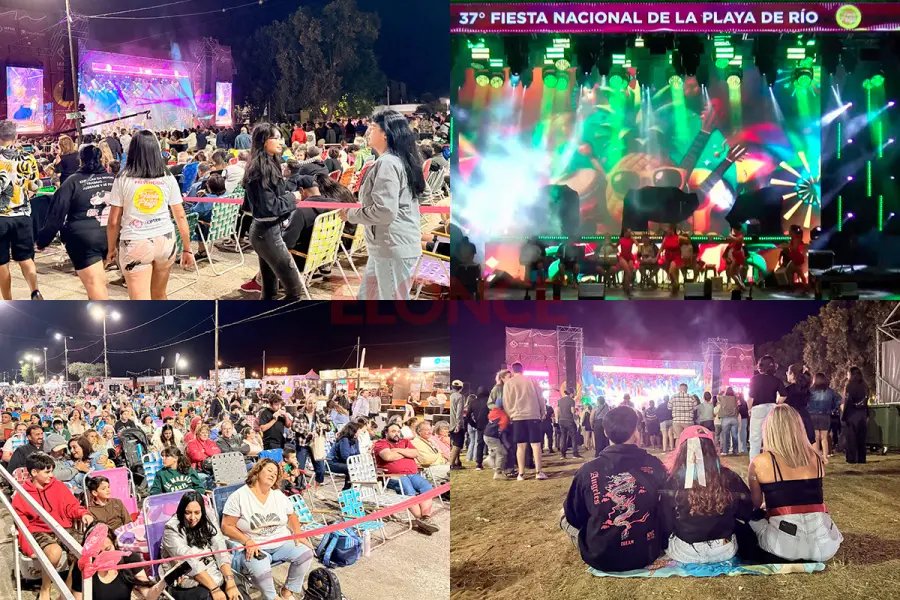 Fiesta Nacional de la Playa de R&iacute;o (foto Elonce)