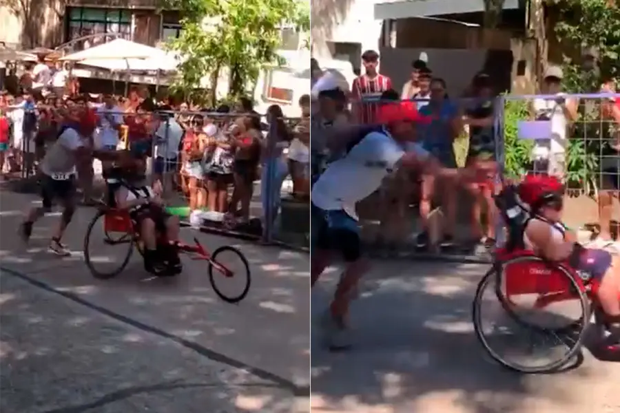&ldquo;Nachito&rdquo; Vivas en el Triatl&oacute;n de La Paz