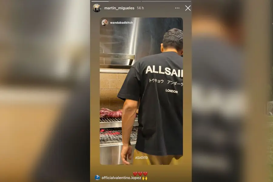 La historia de Wanda Nara. Foto: Instagram.