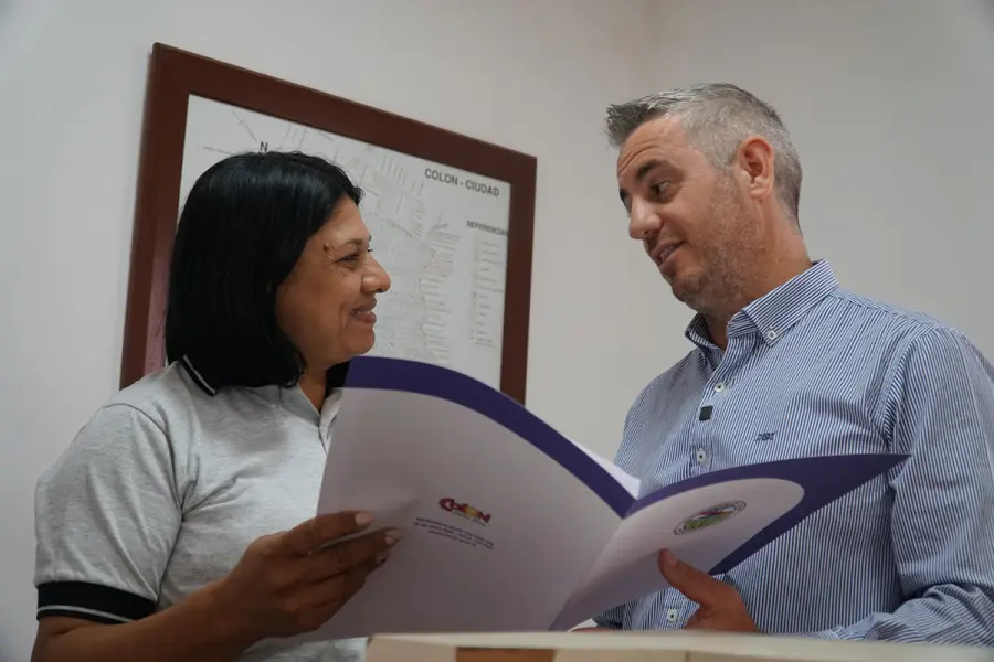 Jos&eacute; Luis Walser (foto Municipalidad de Col&oacute;n)