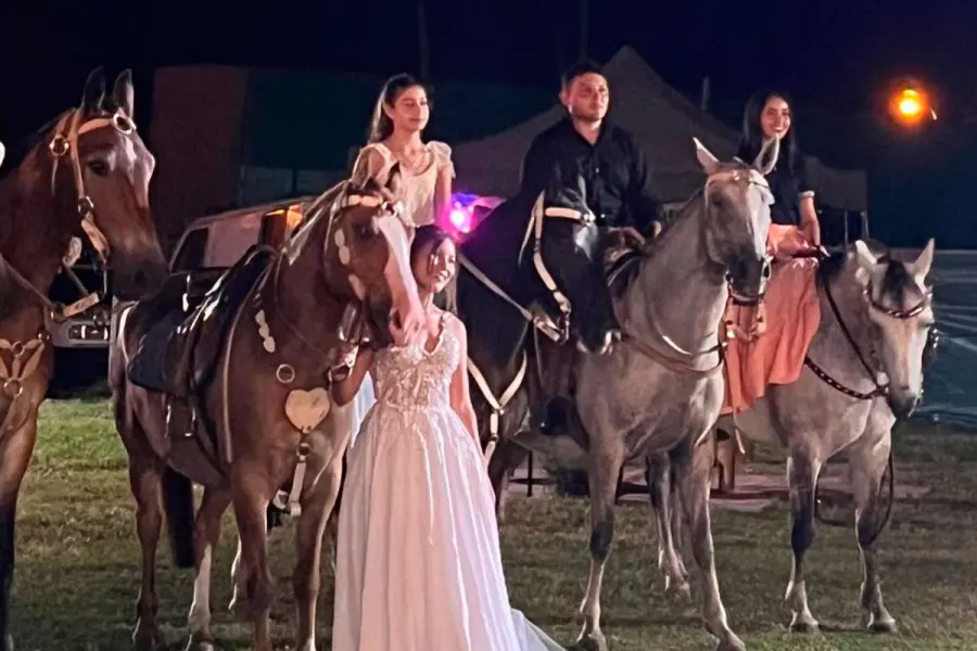 Lleg&oacute; a su casamiento a caballo y conmovi&oacute; a todo un pueblo entrerriano