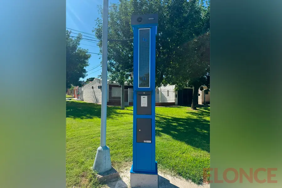 T&oacute;tem de la Polic&iacute;a de Entre R&iacute;os. Foto: Elonce.