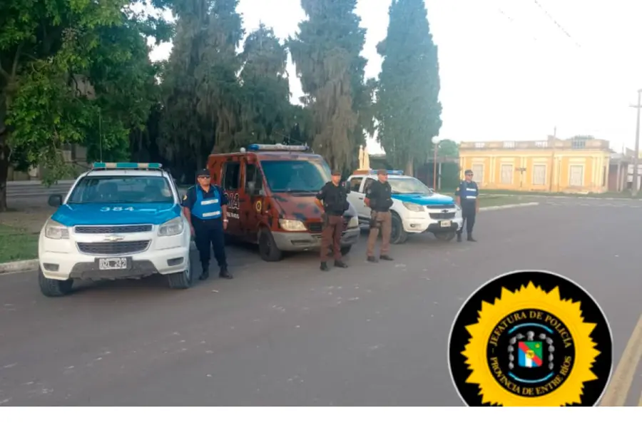 Allanamientos en Paran&aacute; y Sauce Montrull (foto Polic&iacute;a de Entre R&iacute;os)