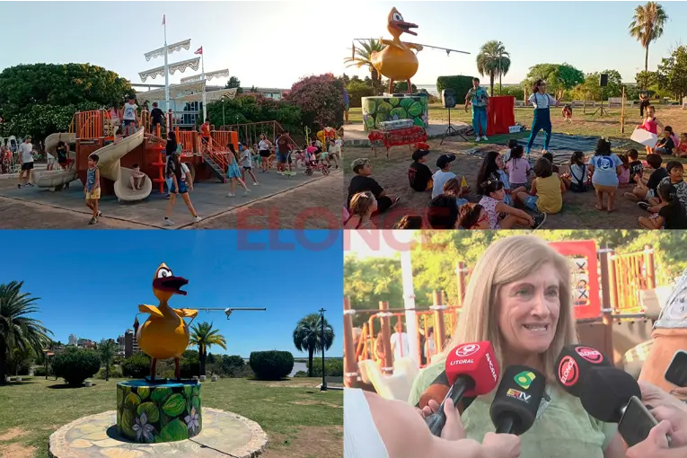 Inauguraron las obras de puesta en valor del Patito Sirirí: 