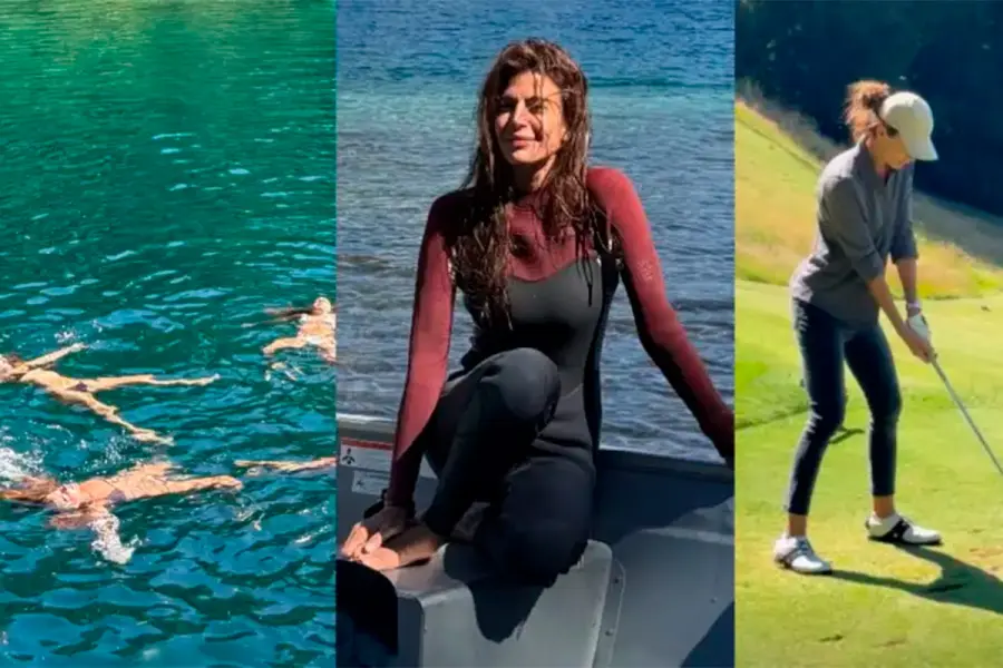 Juliana Awada se instal&oacute; en la Patagonia para descansar