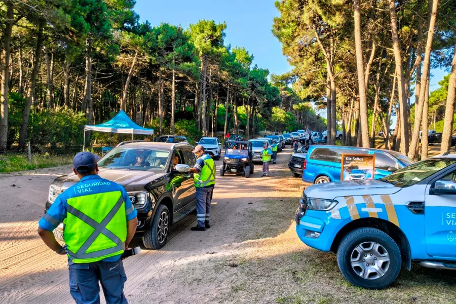 Labraron m&aacute;s de 200 infracciones en Pinamar