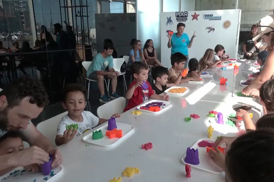 Talleres para los ni&ntilde;os en el Museo MAR