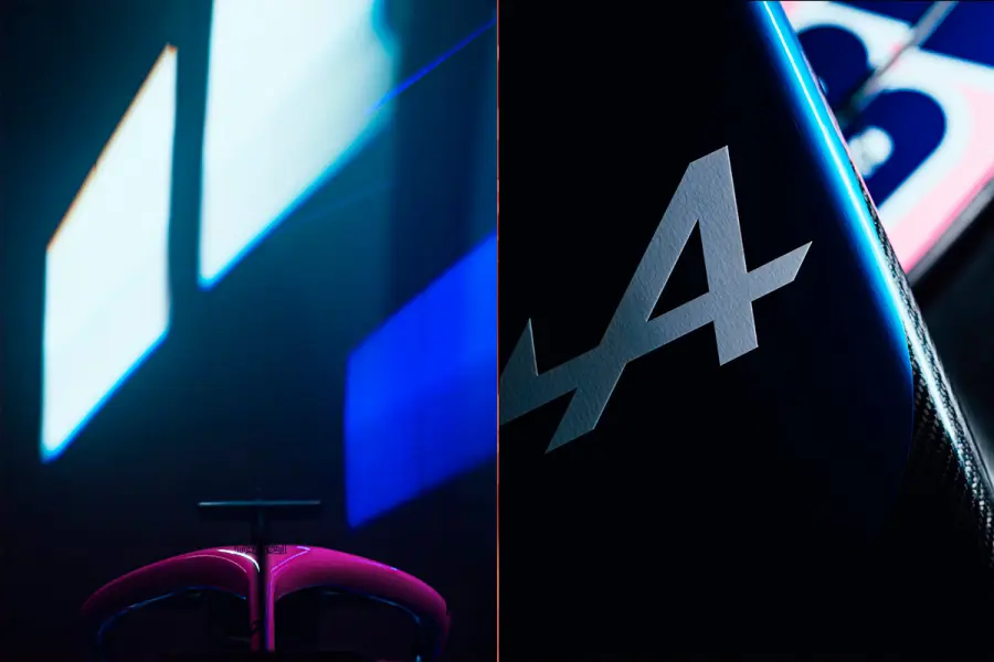 Alpine revela el monoplaza del piloto argentino (foto @AlpineF1Team)