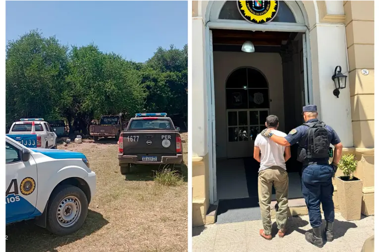 Un hombre fue detenido tras incidentes con un arma blanca y disparos