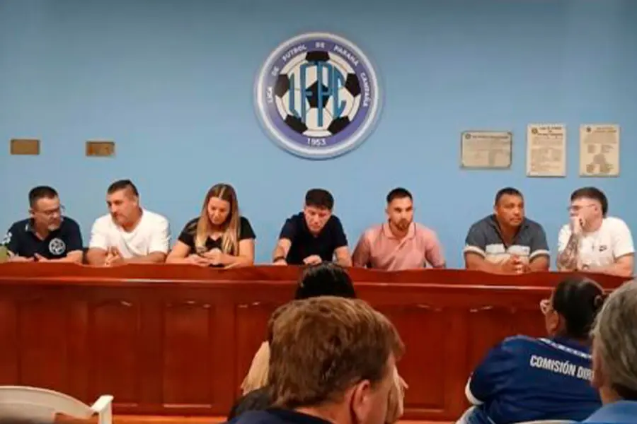 La Liga de Paran&aacute; Campa&ntilde;a tuvo su primera reuni&oacute;n este viernes. Foto: LFPC.