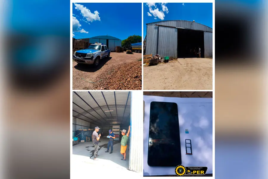 Allanamientos en Chajar&iacute; y Colonia Alemana. Foto: PER.