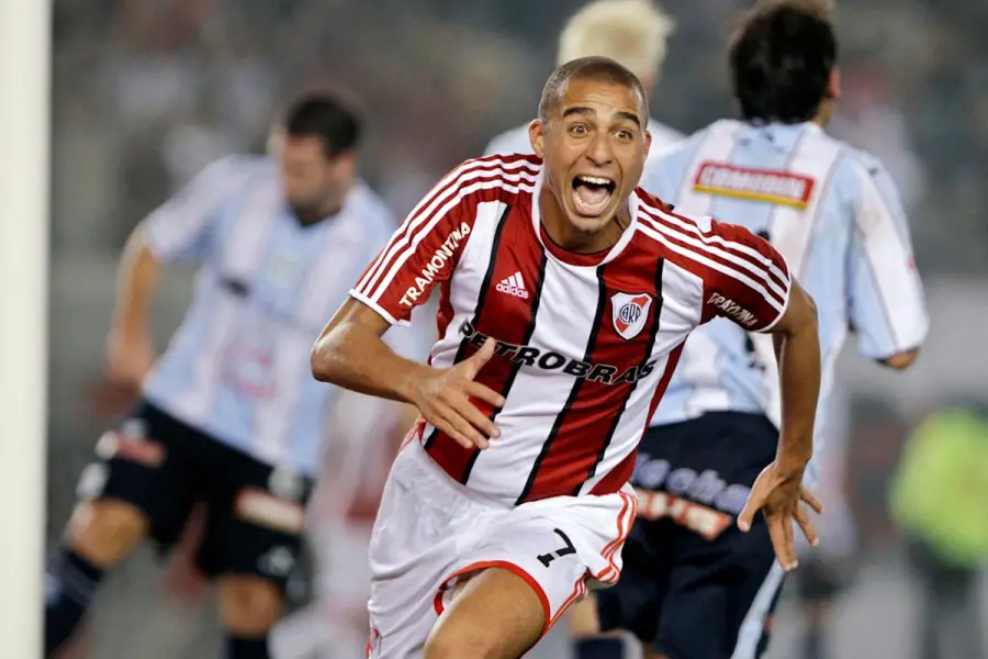 David Trezeguet fue figura en su etapa de jugador en River. Foto: Archivo.