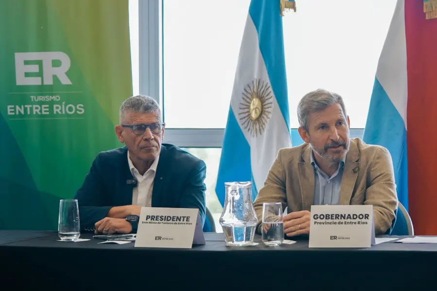 Jorge Satto en el d&iacute;a de su designaci&oacute;n como presidente. Foto: Gobierno de Entre R&iacute;os.