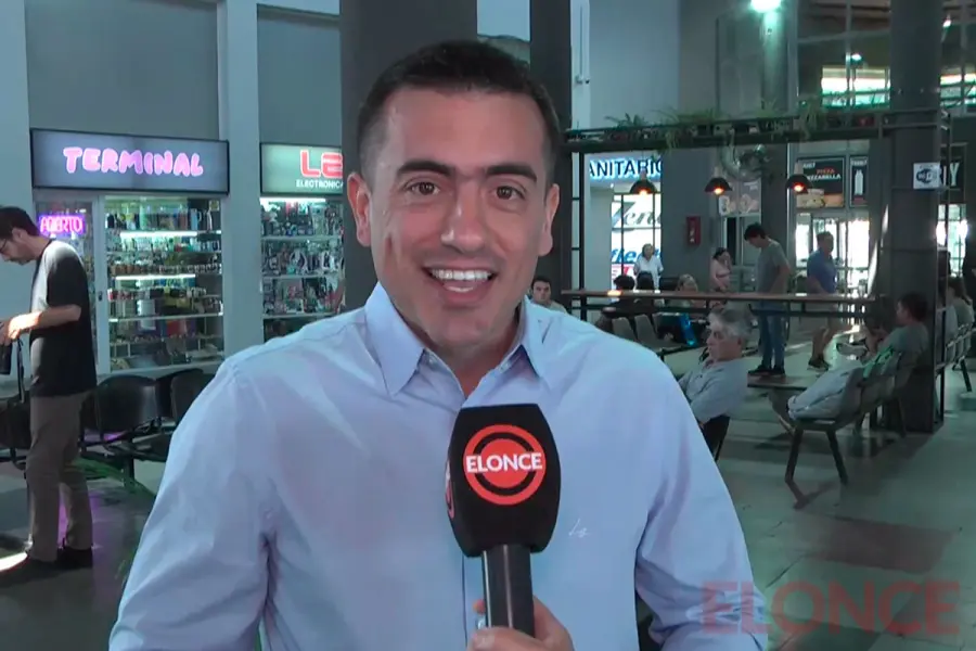 David C&aacute;ceres, viceintendente de Paran&aacute;. Foto: Elonce.