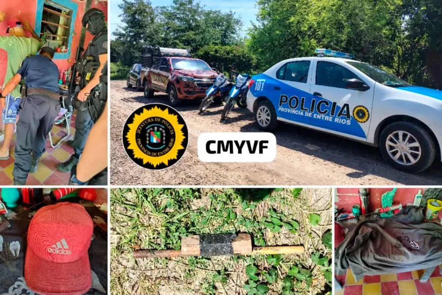 Allanamientos en La Paz. Foto: Departamental La Paz.