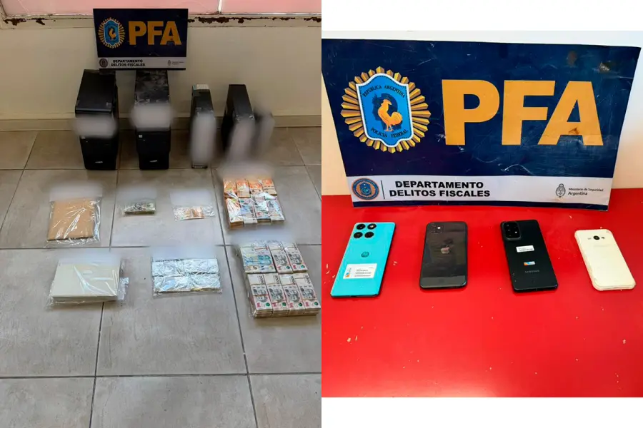 Desbarataron &ldquo;cuevas financieras&rdquo; en Buenos Aires (foto PFA)