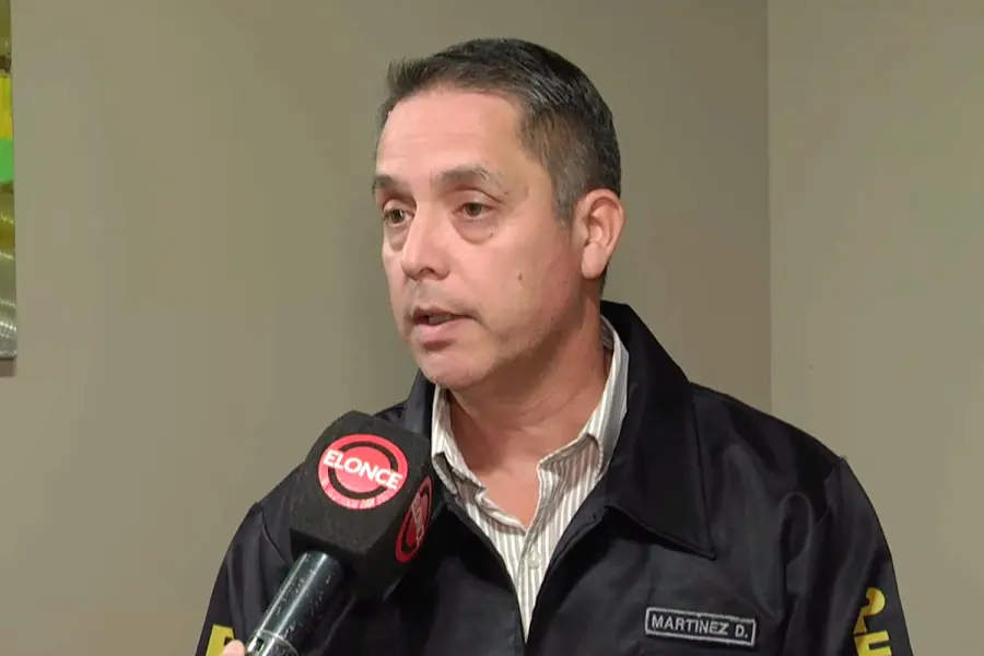 Subdirector de Investigaciones e Inteligencia Criminal, comisario inspector Claudio Mart&iacute;nez. Foto: Elonce.