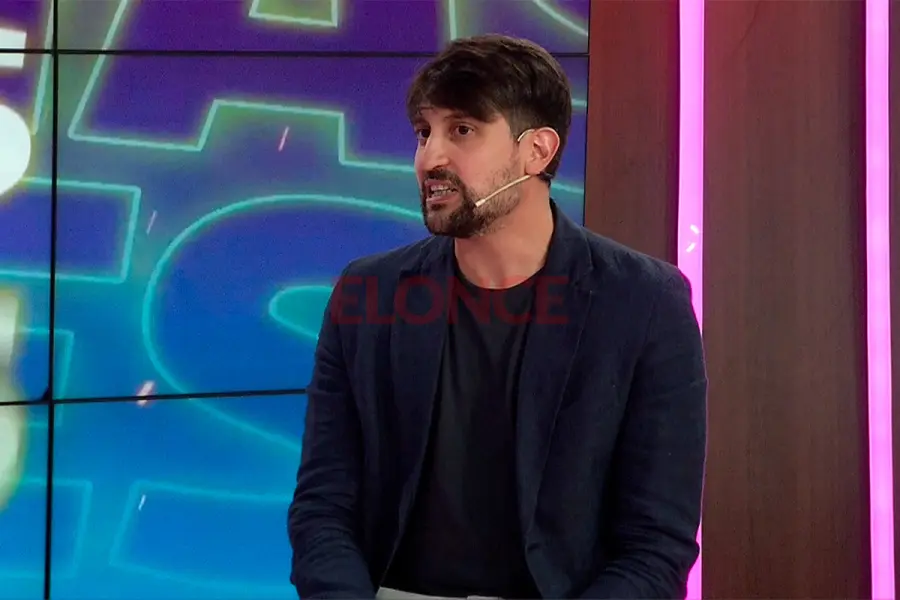 Santiago Halle en Buenas Noches. Foto: Elonce.