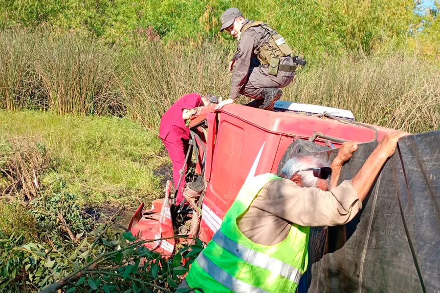 (foto Bomberos Voluntarios de Ceibas)