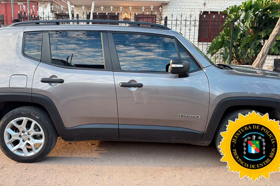 Robo millonario con inhibidor de alarmas (foto Polic&iacute;a de Entre R&iacute;os)