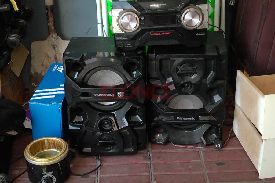 Elementos recuperados tras robos (foto Elonce)