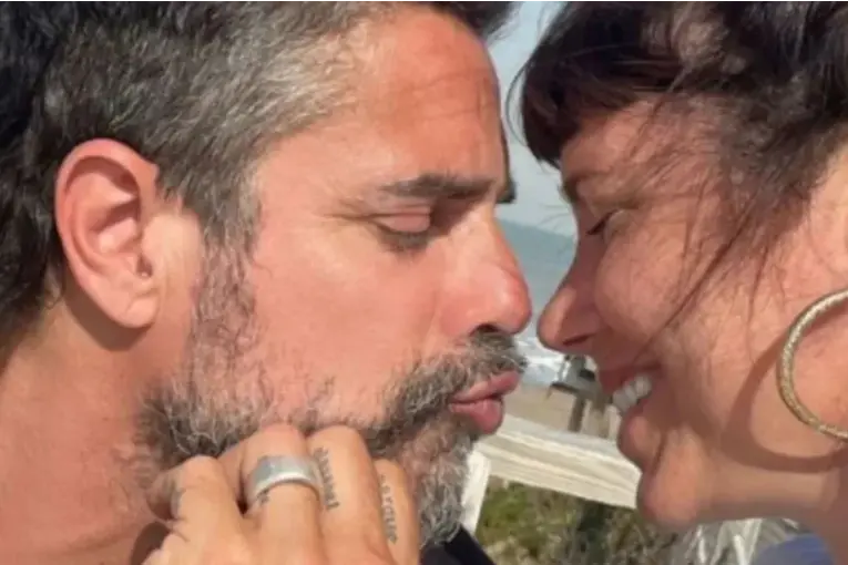Luciano Castro y Griselda Siciliani: hubo un intento público de reconciliación