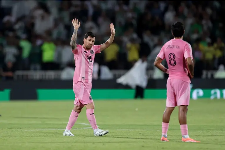 Inter Miami logró su primera victoria en pretemporada con Messi