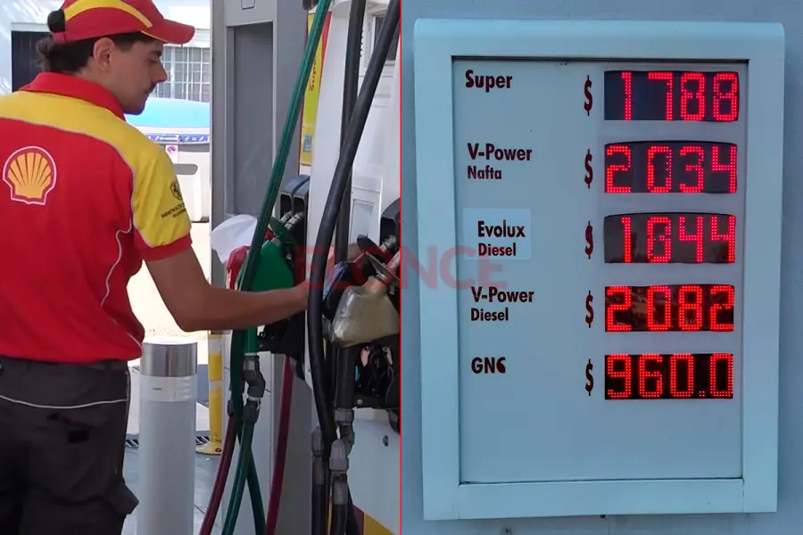 Los nuevos valores de Shell en Paran&aacute; (foto Elonce)