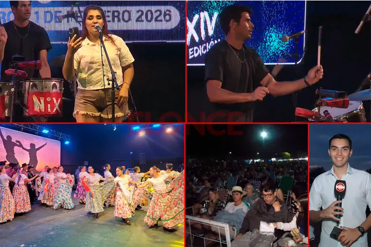La danza y la tradición corona la última noche de la Fiesta Provincial del Pan Casero en Sauce de Luna