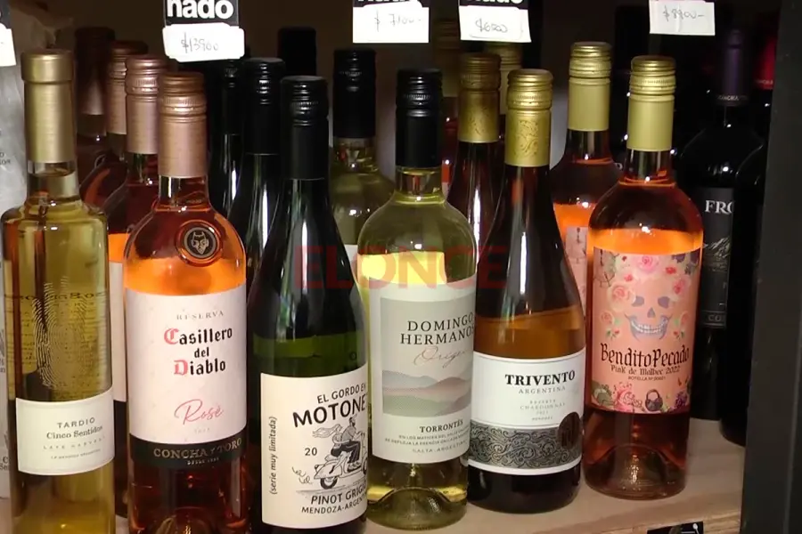 R&eacute;cord hist&oacute;rico negativo en el consumo de vinos (foto archivo Elonce)