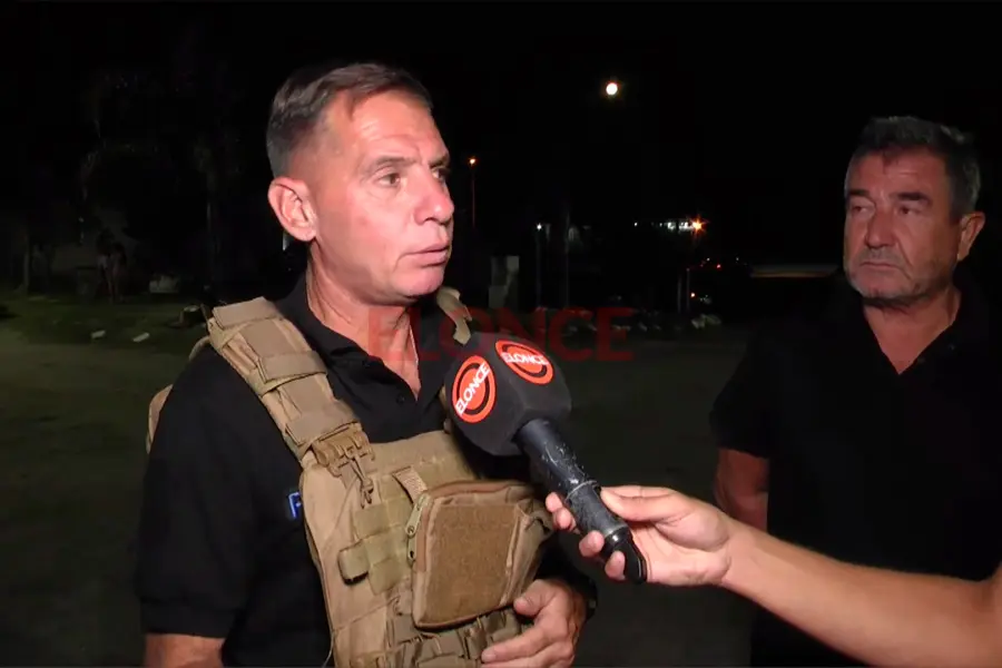 Claudio Gonz&aacute;lez, jefe de la Polic&iacute;a de Entre R&iacute;os. Foto: Elonce.